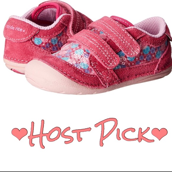 Stride Rite Other - 🍭HP🍭Stride Rite Suede Perla Sneakers Toddler 5